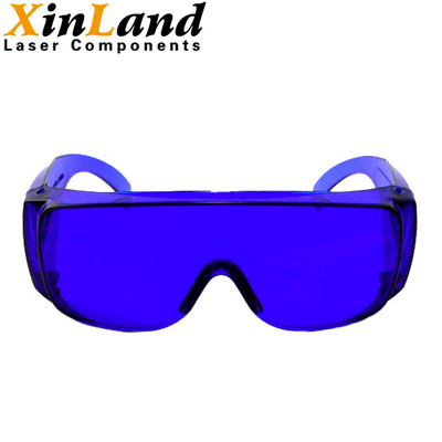 sicurezza dei laser di vetro di occhiali di protezione di 650nm IPL per gli occhiali di protezione rossi del laser per il trattamento del laser